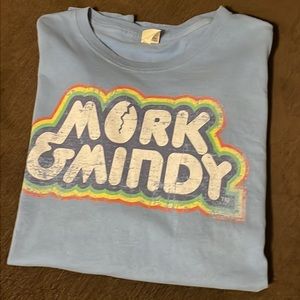 Blue Mork & Mindy T-shirt - short sleeve